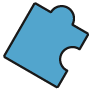 Blue Puzzle Piece@0.5x